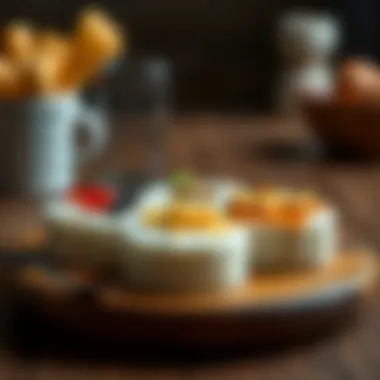 Innovative Rice Cake Serving Suggestions Creative serving ideas for rice cakes with toppings