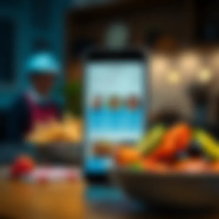 Community Support and Expert Guidance in WeightWatchers App Community support section highlighting user interactions and expert guidance