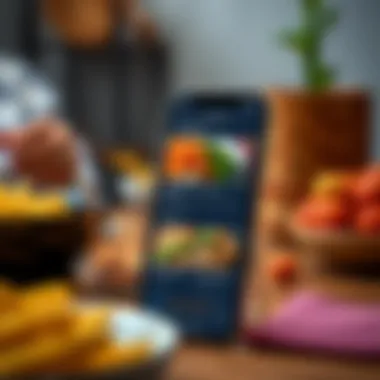 Personalized Meal Plans in WeightWatchers App Personalized meal plan section of the WeightWatchers app