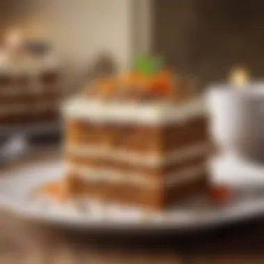 A user-friendly website showcasing online carrot cake ordering services