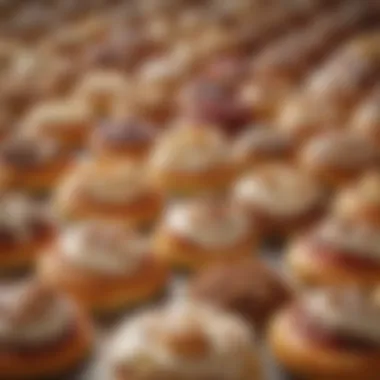 A display of alternative dessert options to Cinnabon Delights