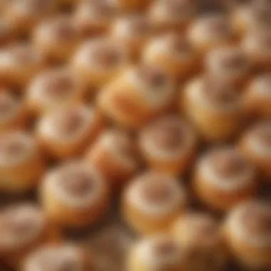 A box of freshly made Cinnabon Delights