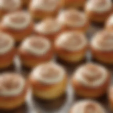 An online shopping interface featuring Cinnabon Delights