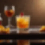 A beautifully crafted whiskey sour cocktail garnished with a cherry and orange slice