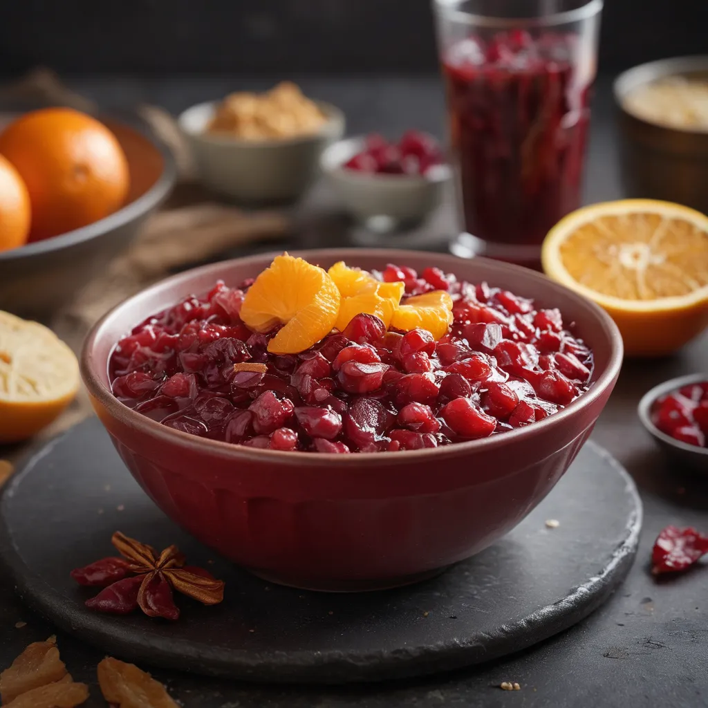 Relish Image Exploring Cranberry Relish with Orange: A Culinary Insight
